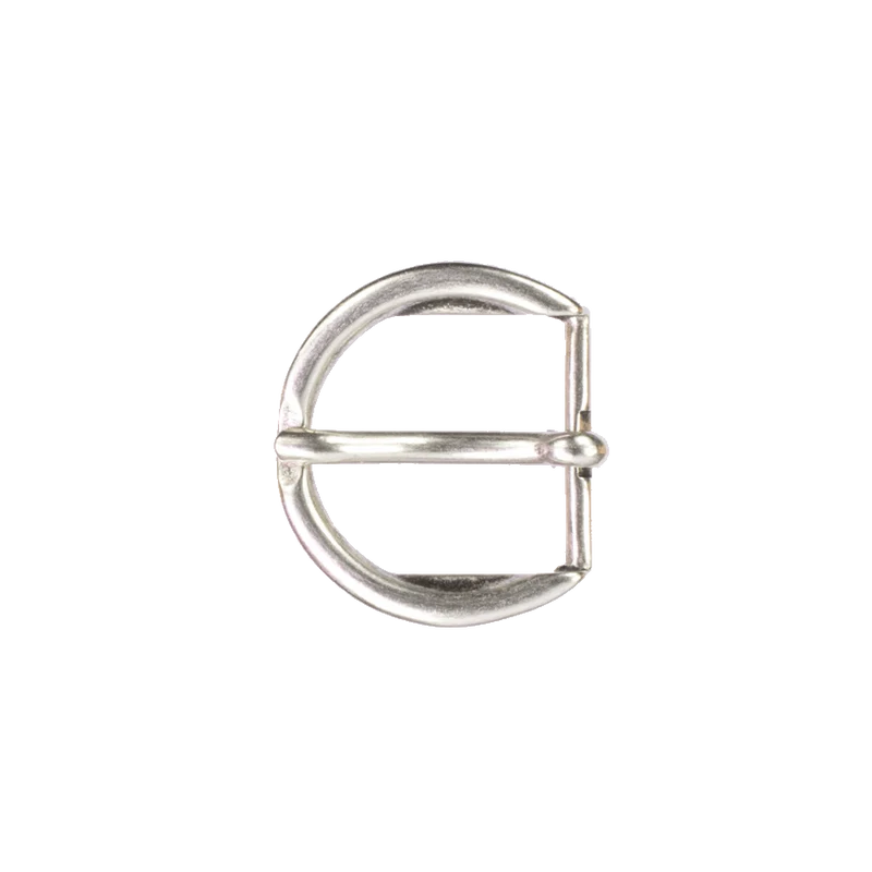 Gürtelschnalle 2,5cm Oslo silber