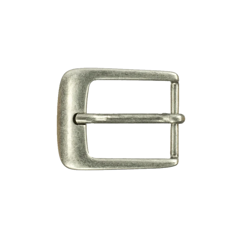 Gürtelschnalle 3cm Brüssel silber matt