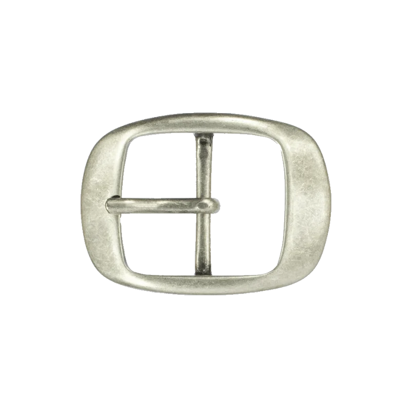 Gürtelschnalle 3cm Budapest silber matt