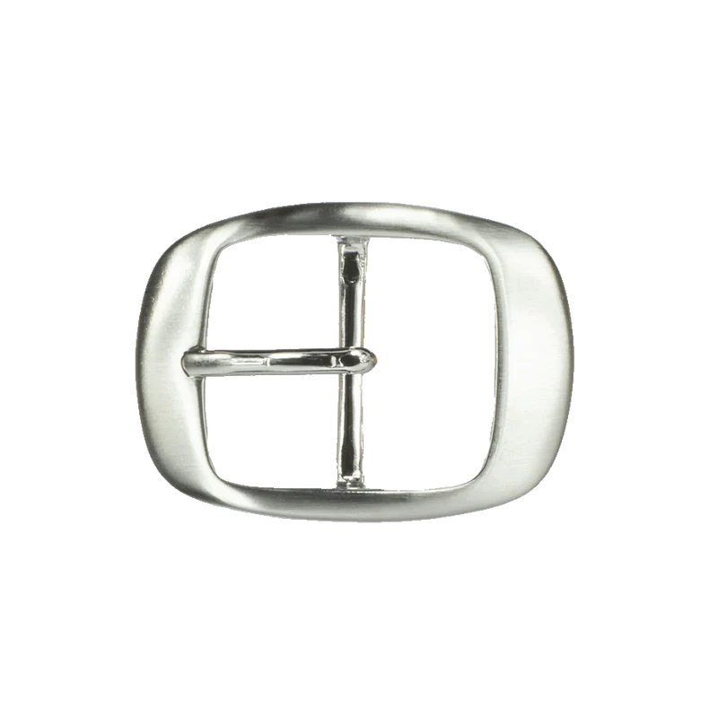 Gürtelschnalle 3cm Budapest silber glänzend