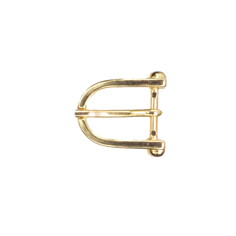 Gürtelschnalle 1,5cm Hufeisen gold