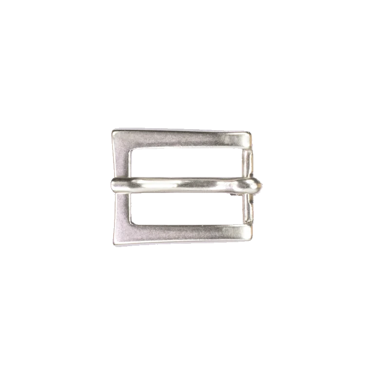 Gürtelschnalle 1,5cm Brisbane silber matt