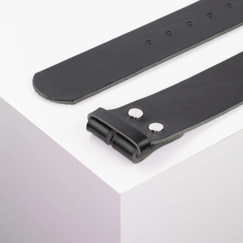 Ledergürtel 5cm ohne Schnalle