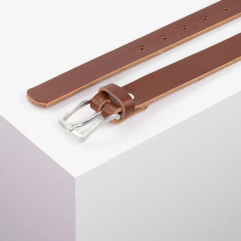 Ledergürtel 2,5cm mit Schnalle Melbourne