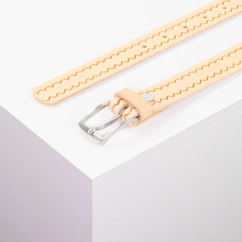 Ledergürtel 2,5cm mit Schnalle Melbourne