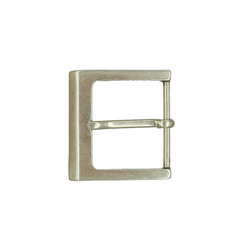Gürtelschnalle 4cm Graz silber matt