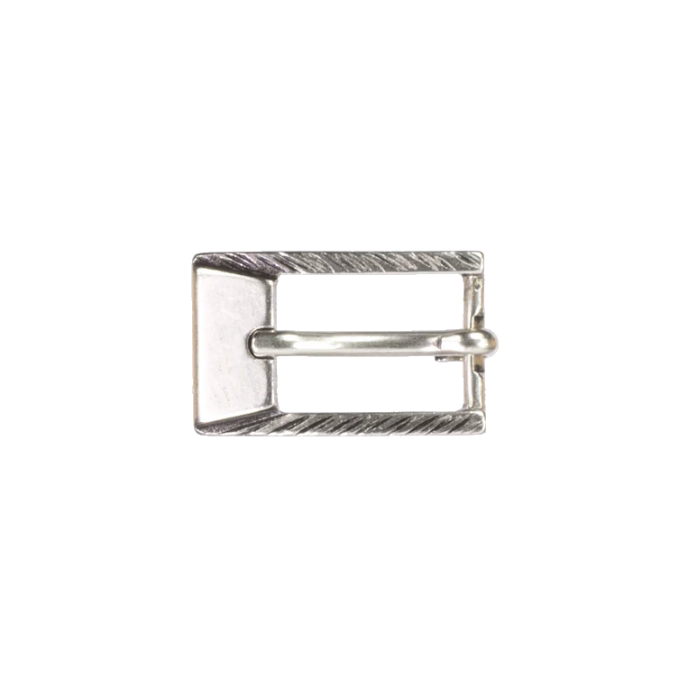 Gürtelschnalle 1,5cm Kairo silber
