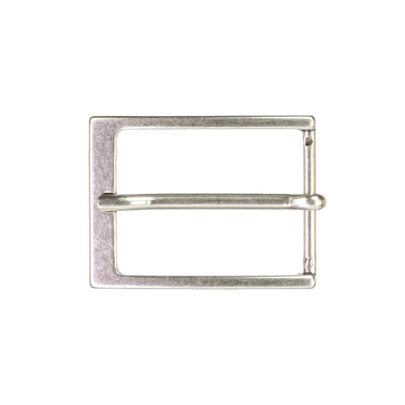 Gürtelschnalle 3,5cm Verona silber