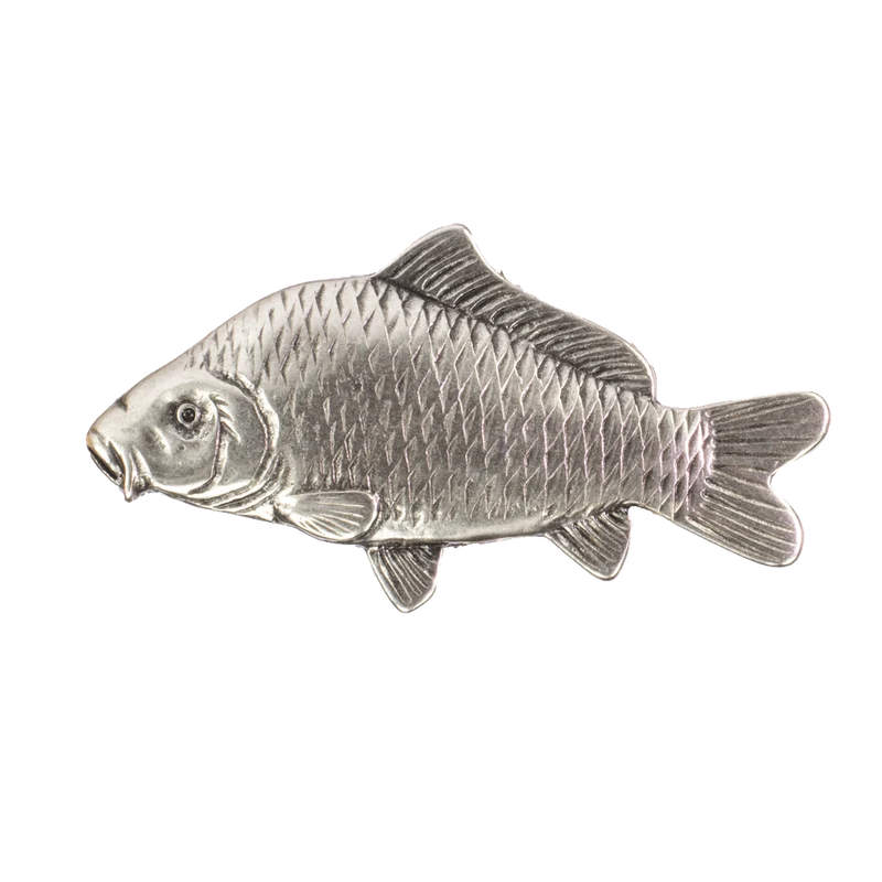 Gürtelschnalle 4cm Fisch silber