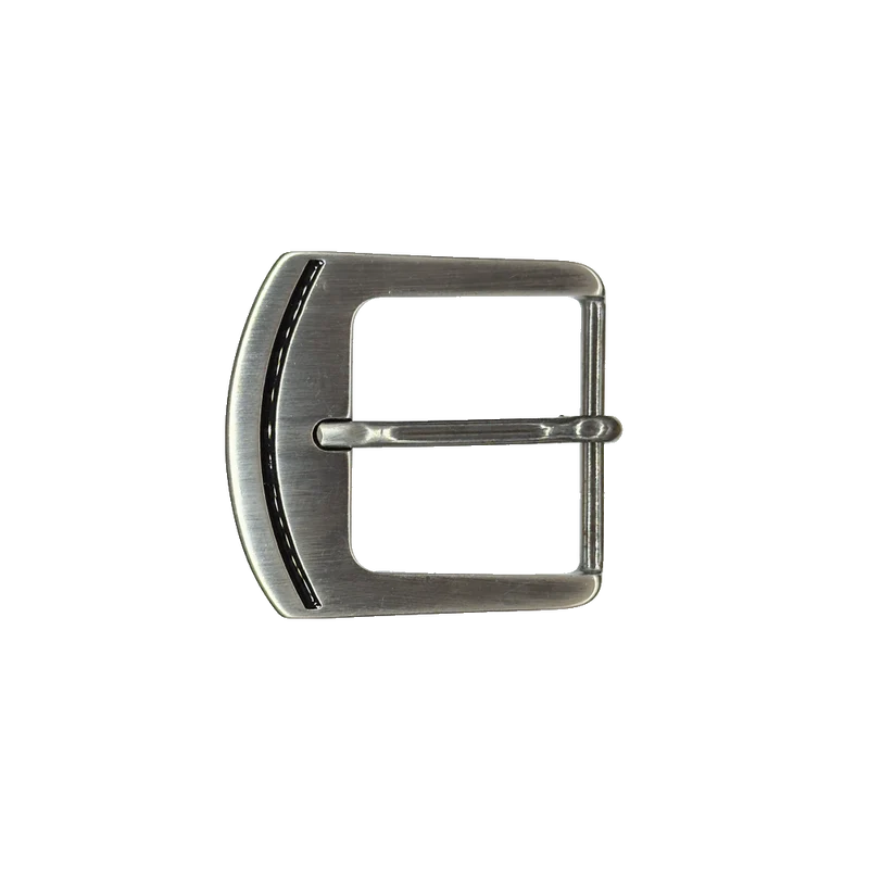 Gürtelschnalle 3,5cm Nowosibirsk silber