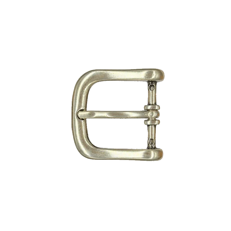 Gürtelschnalle 2,5cm Chicago silber