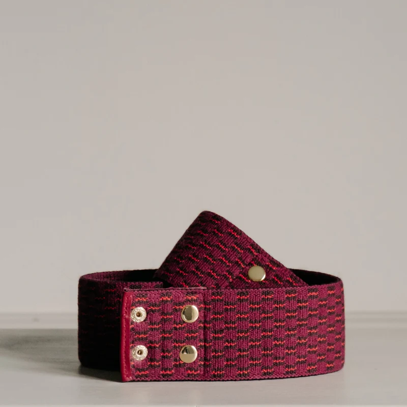 Belt-Cherry Glow