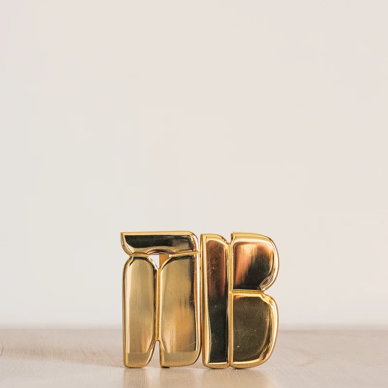 Buckle No. 120 - goldie glow