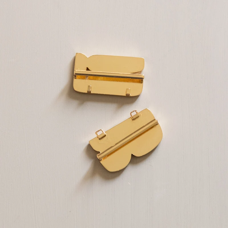 Buckle No. 120 - goldie glow