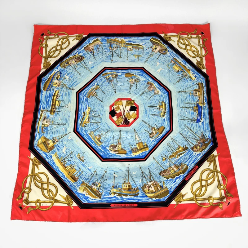 Hermès Schal Seide