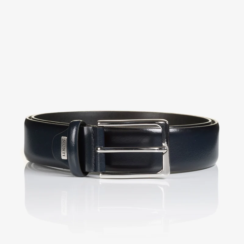 REDDING navy uni – Herren-Anzuggürtel 3,5 cm