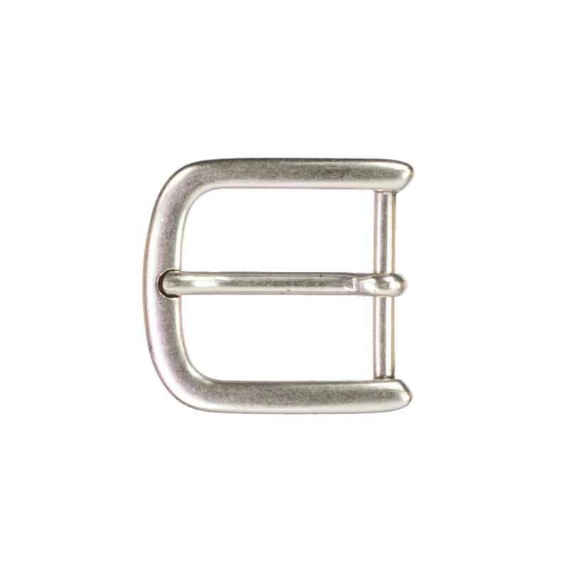 Gürtelschnalle 3cm Conil silber matt