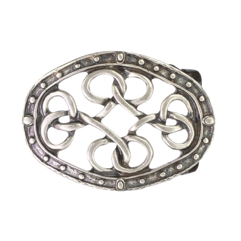 Gürtelschnalle 4cm Verknoteter Knoten