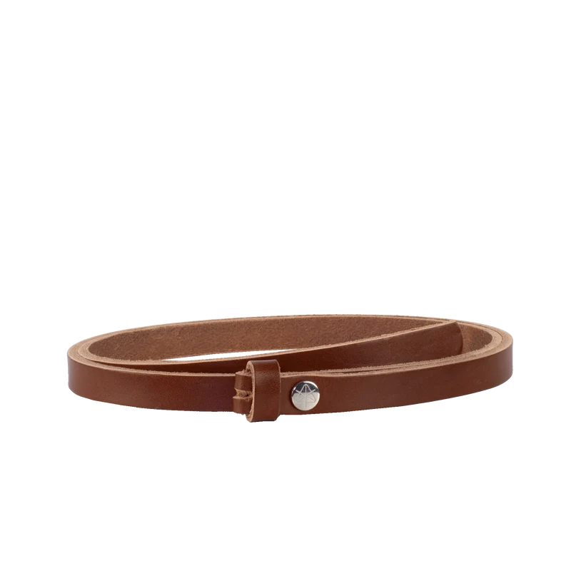 Ledergürtel 1,5cm ohne Schnalle