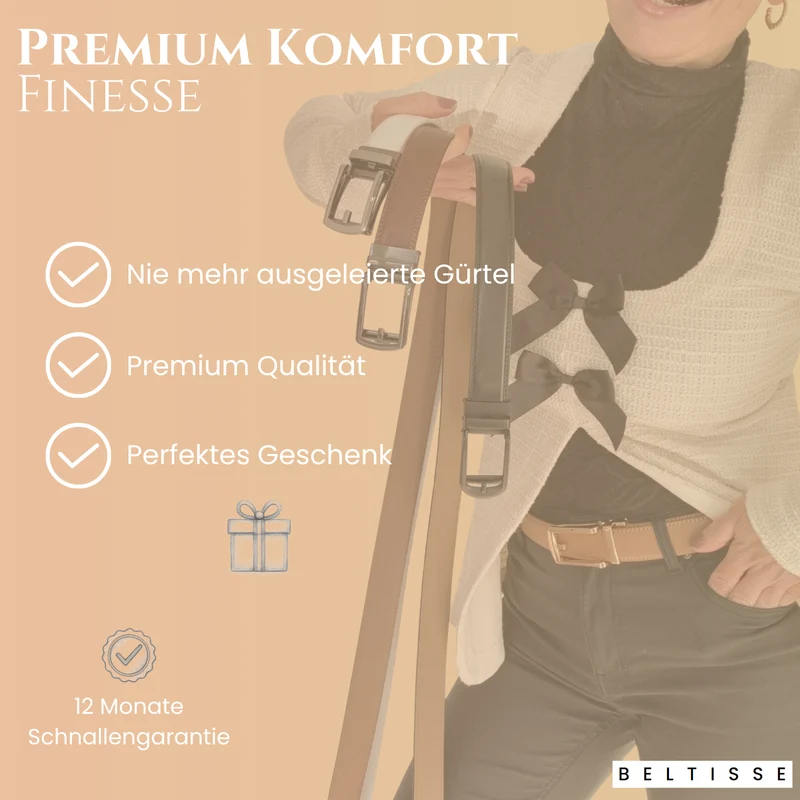 BELTISSE Finesse Mix & Match Automatikgürtel in edler Geschenkbox
