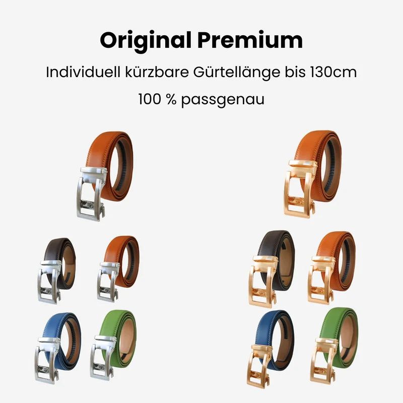 BELTISSE Classic Mix & Match Automatikgürtel in edler Geschenkbox