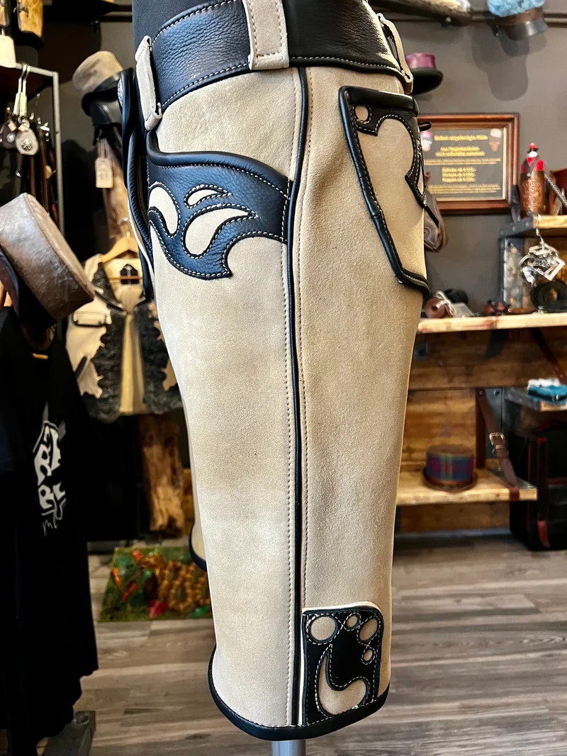 Hirschlederhose „Die Weiße“ – Größe 50