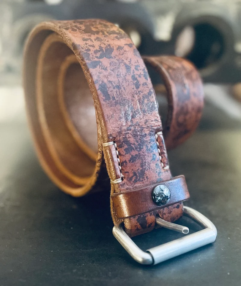 Gürtel exklusiv - 5,65mm starker Gürtelriemen