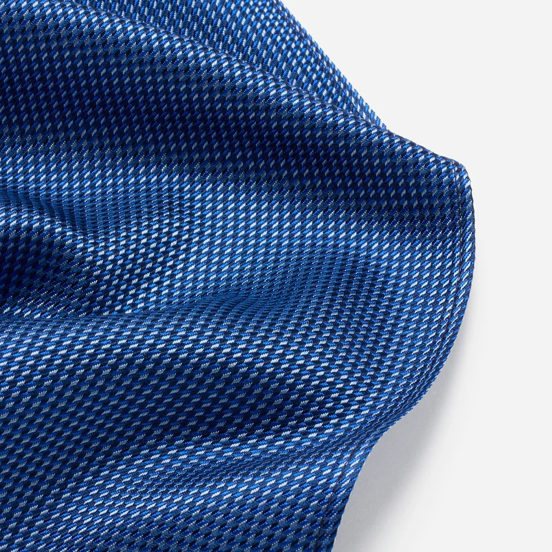 TOM navy minimal – Seiden-Einstecktuch