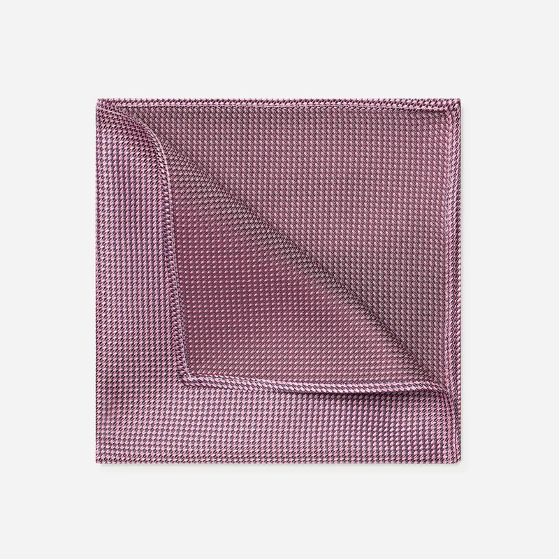 TOM rose minimal – Seiden-Einstecktuch