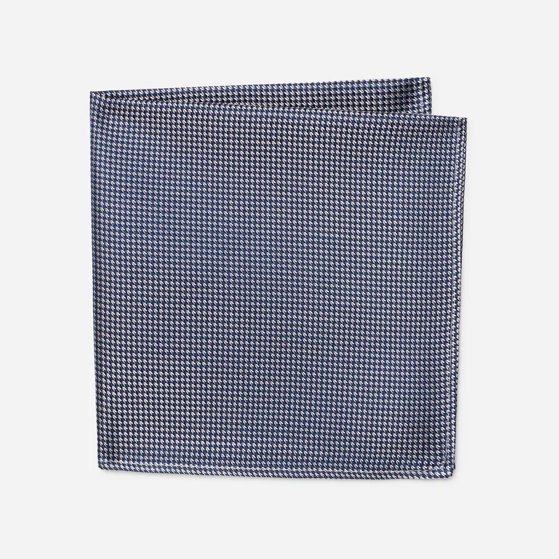 TOM grey minimal – Seiden-Einstecktuch