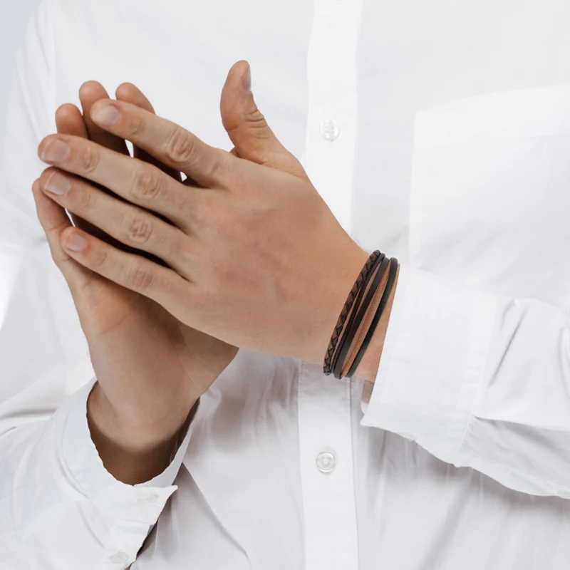 Lederarmband Lebesby