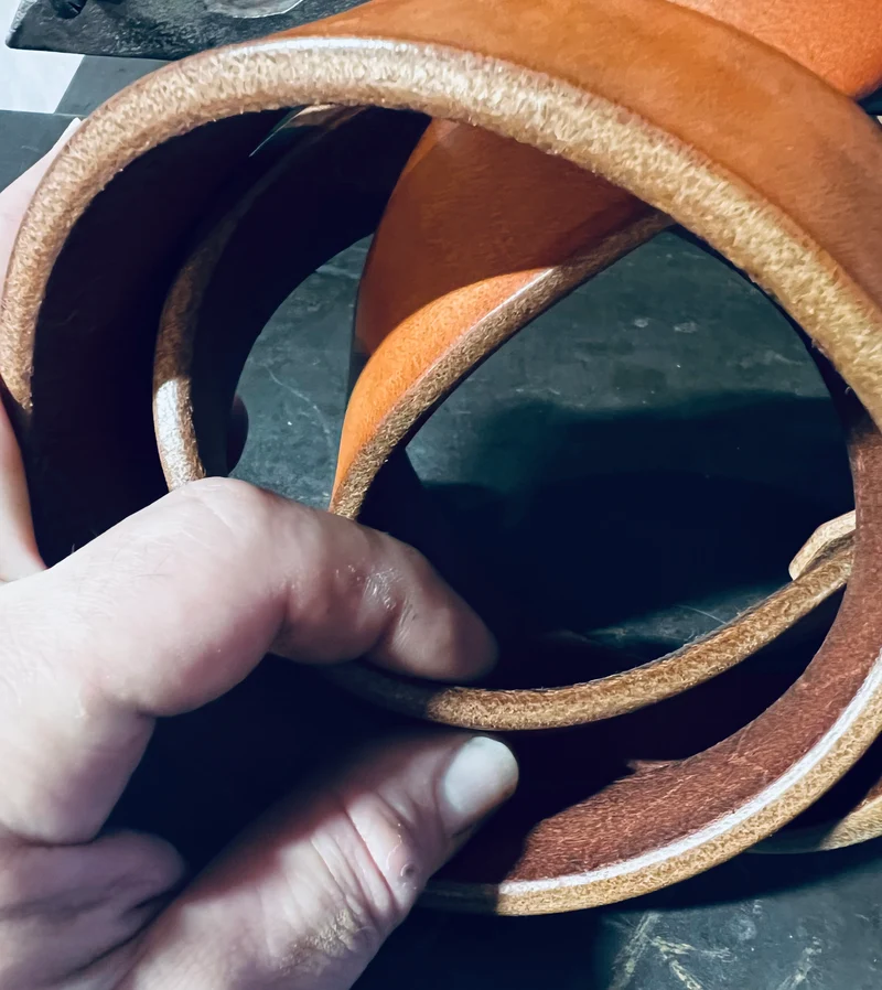 „The Giant“ – massiver Ledergürtel aus 6,5 + mm Leder
