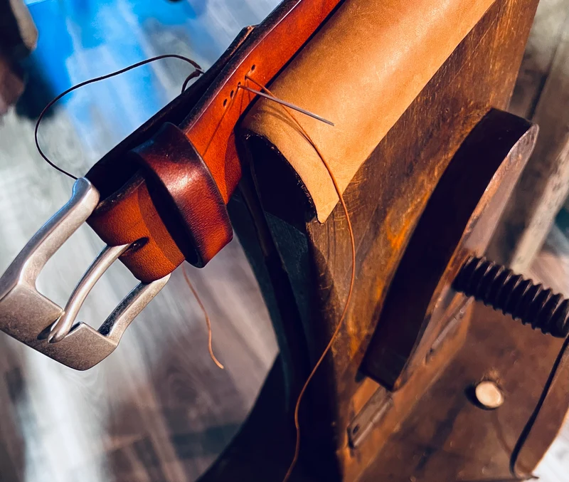 „The Giant“ – massiver Ledergürtel aus 6,5 + mm Leder