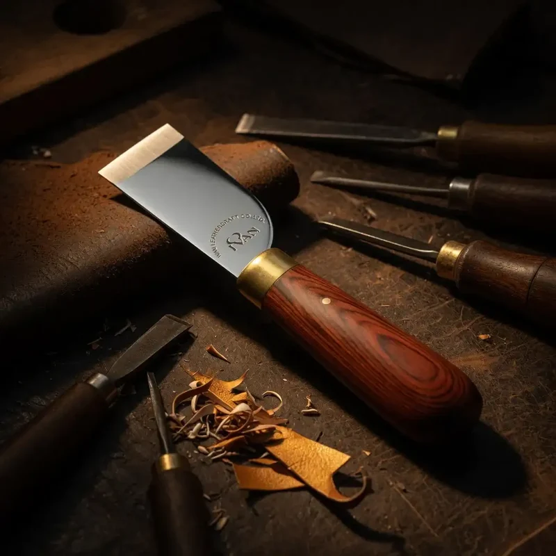 Japanisches Abstechmesser | Ivan Leathercraft