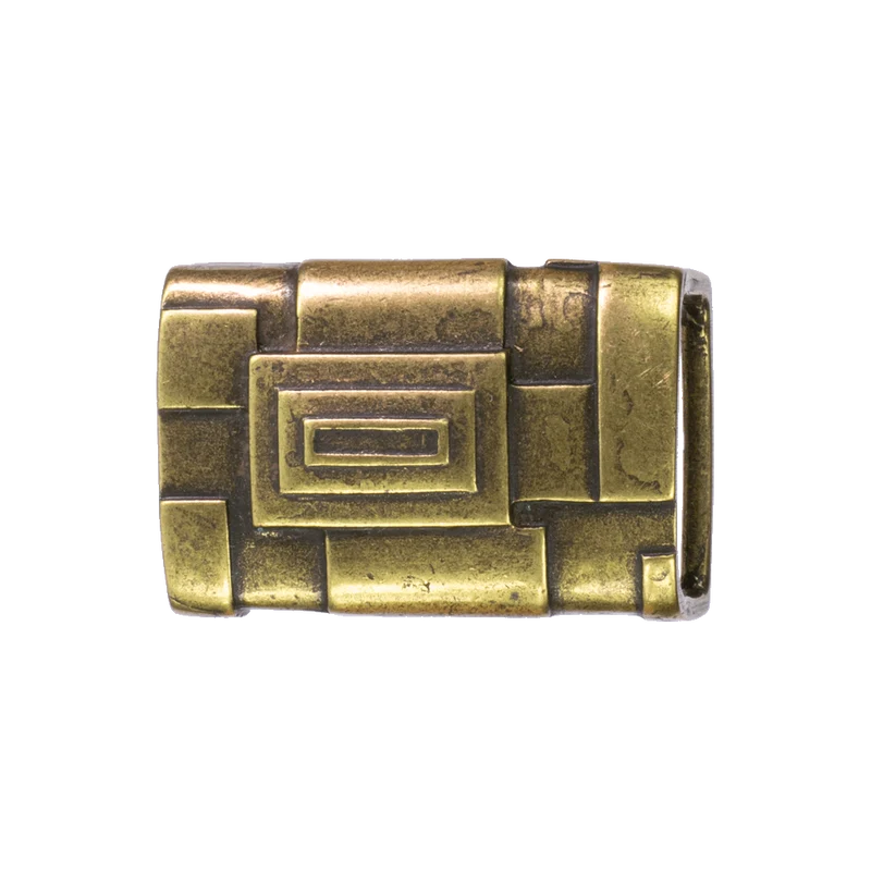 Gürtelschnalle 3,5cm Athen messing