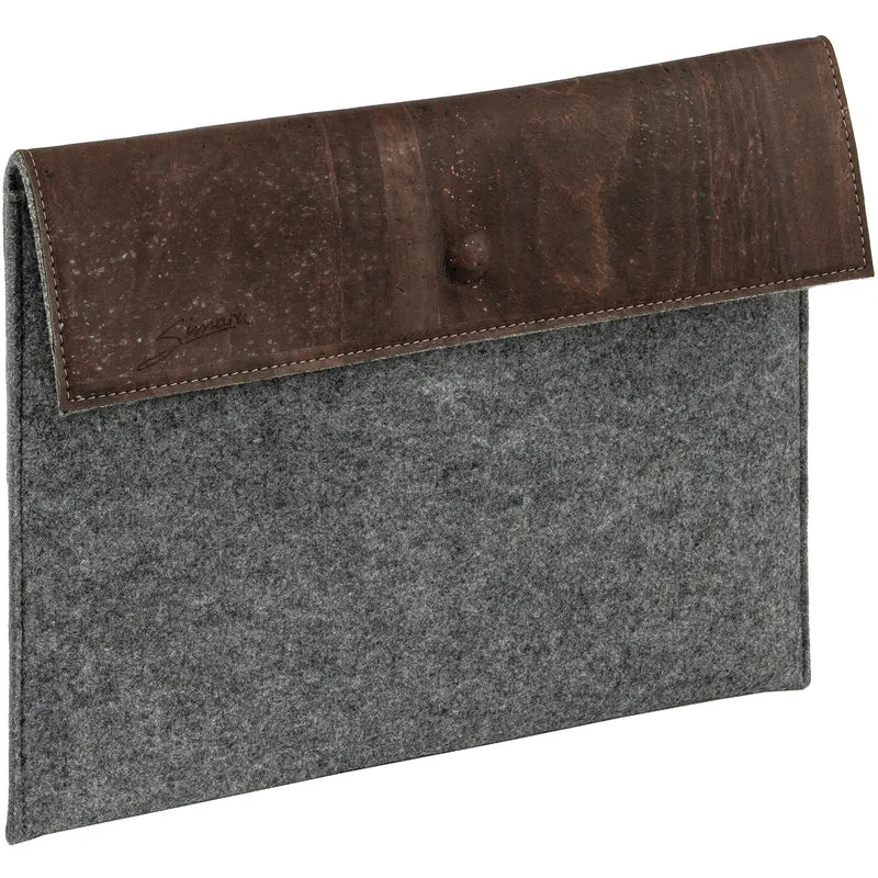 Laptoptasche Kork & Filz