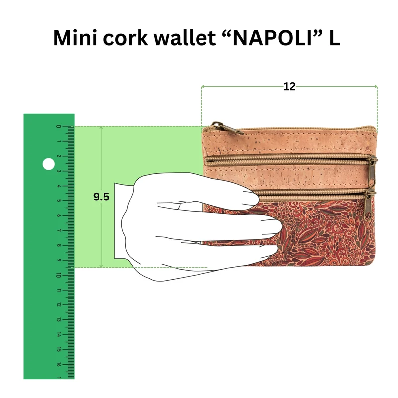Kork Münzgeldbörse NAPOLI