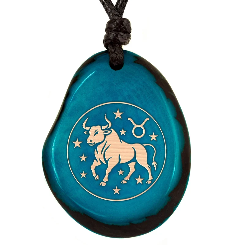 TÜRKIS-Sternzeichen Amulett-Model Parent