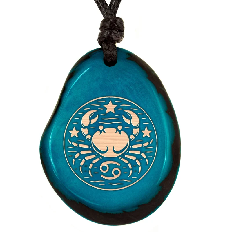 TÜRKIS-Sternzeichen Amulett-Model Parent