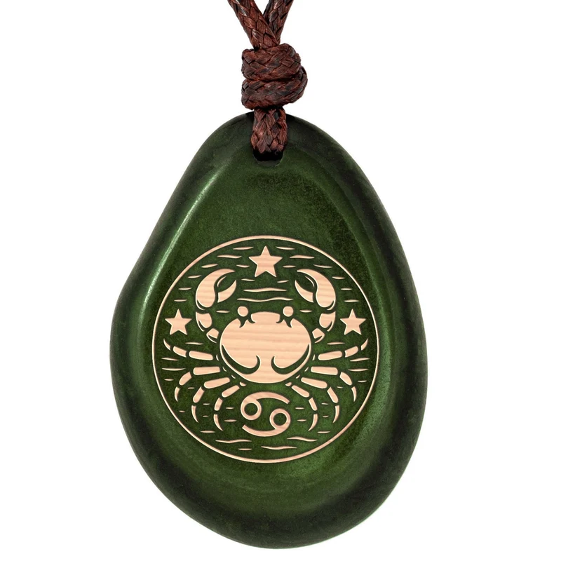 GRÜN Sternzeichen Amulett