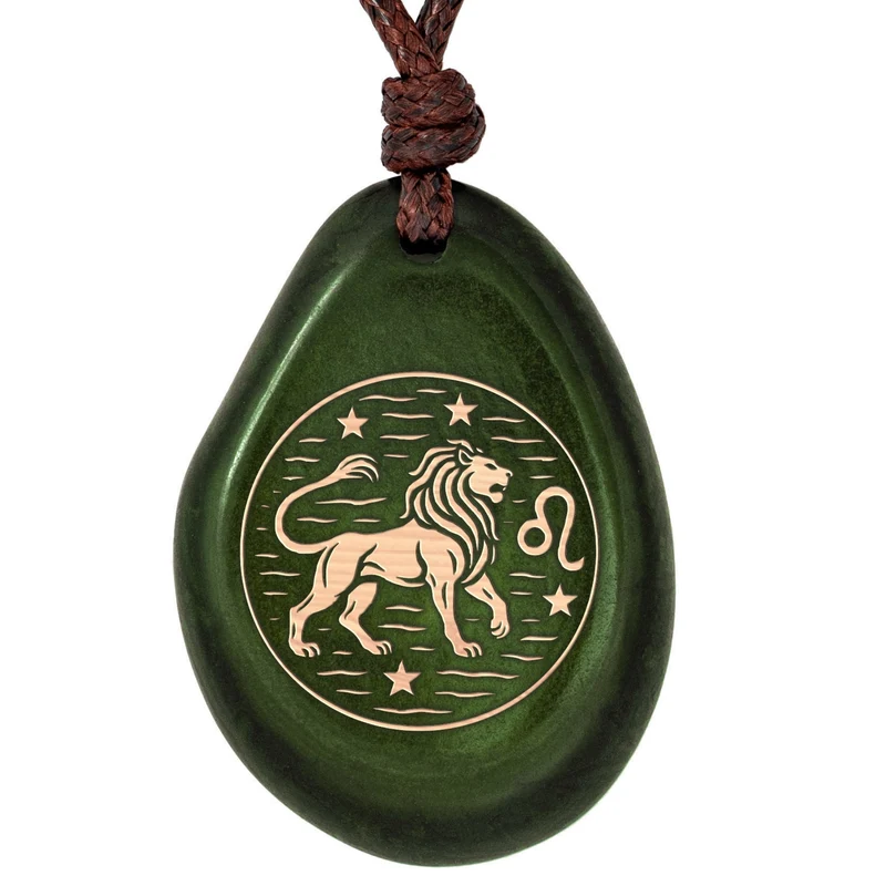 GRÜN Sternzeichen Amulett