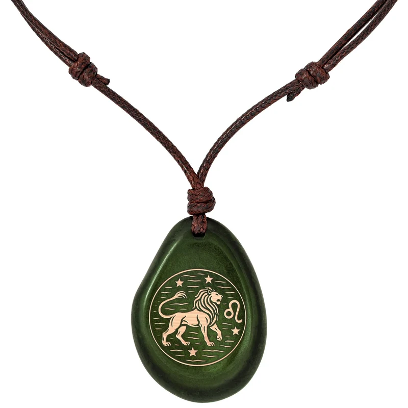 GRÜN Sternzeichen Amulett