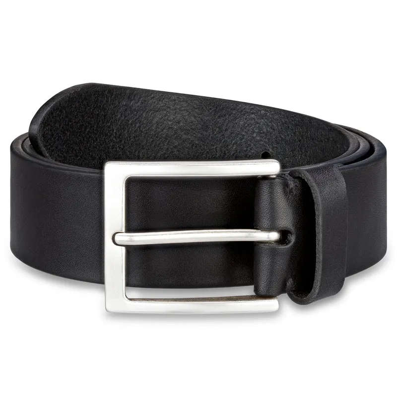 B-Ware: Herren Jeansgürtel „Vincent“ in Schwarz – 4 cm, satt, griffig & anschmiegsam