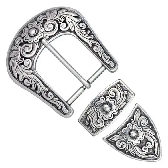 Ivan Leathercraft Diablo 3-teiliges Gürtelschnallen-Set 38 mm