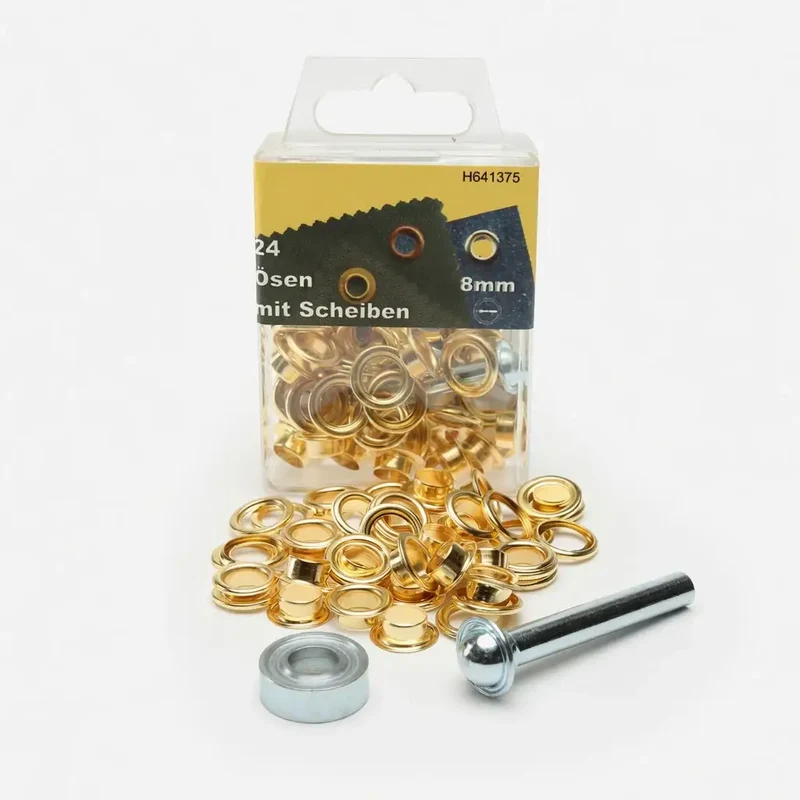 Ösen 8 mm – 24 Stück