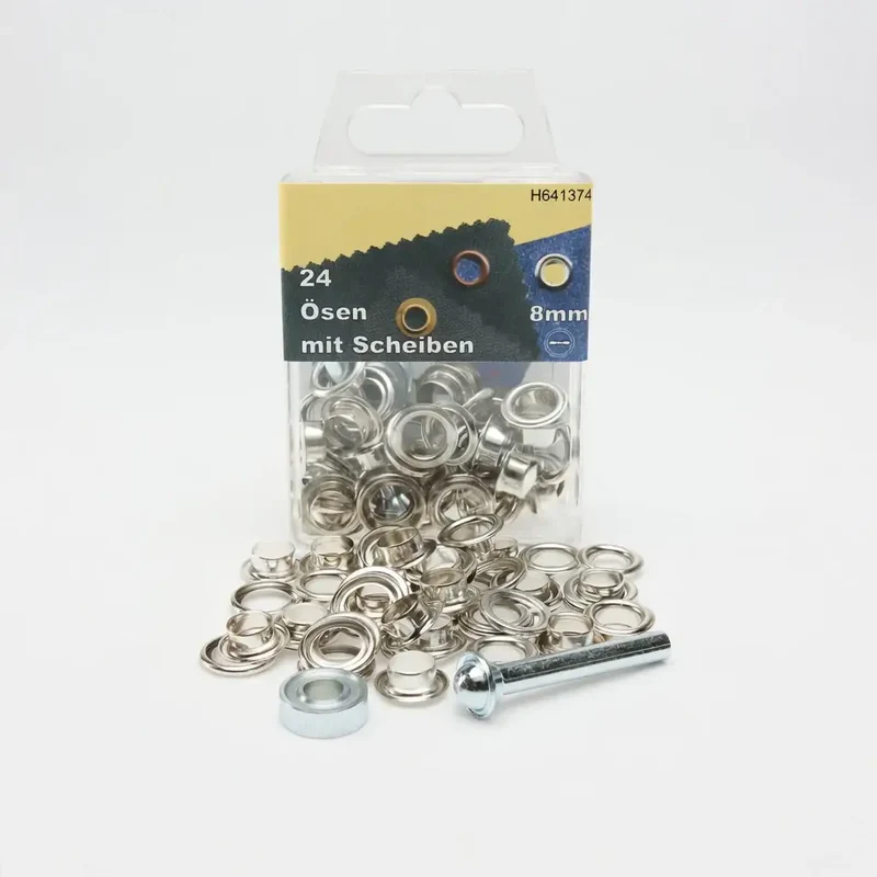 Ösen 8 mm – 24 Stück