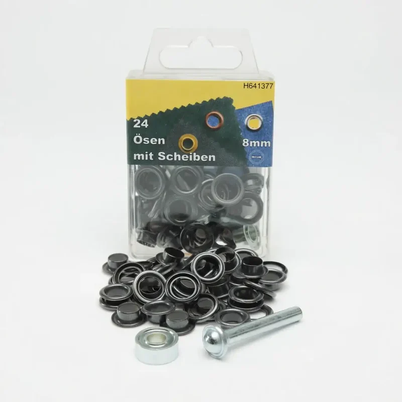 Ösen 8 mm – 24 Stück