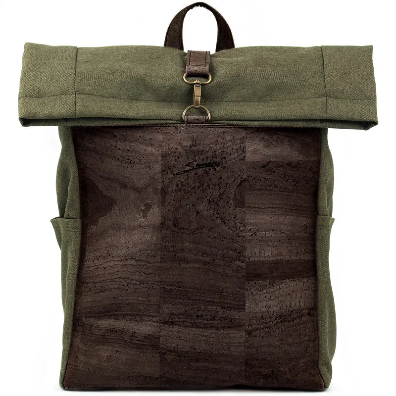 Kork-Rucksack Paco grün