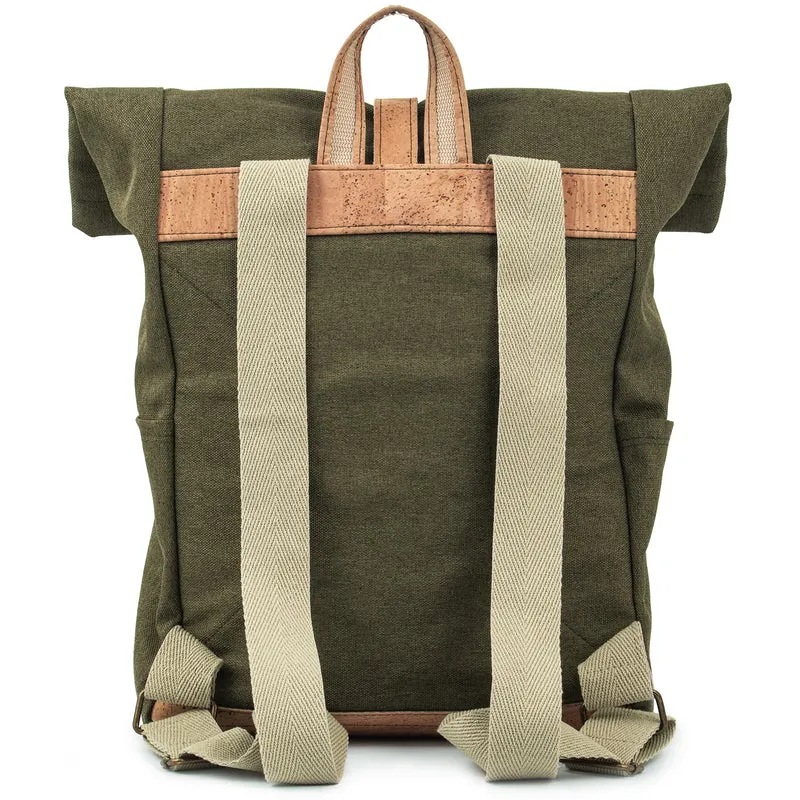 Kork-Rucksack Paco grün