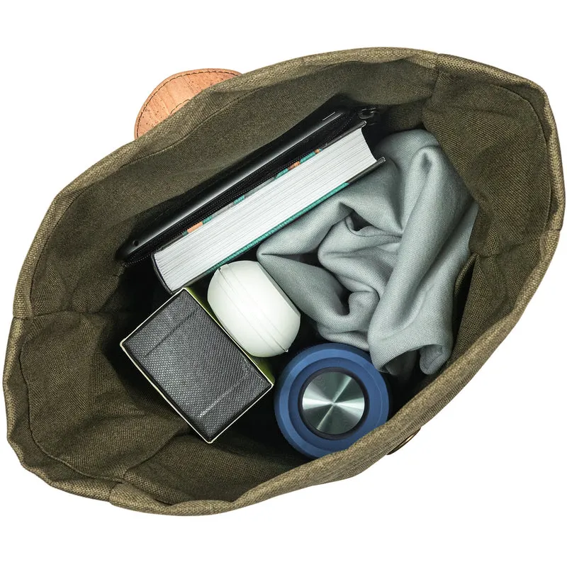 Kork-Rucksack Paco grün